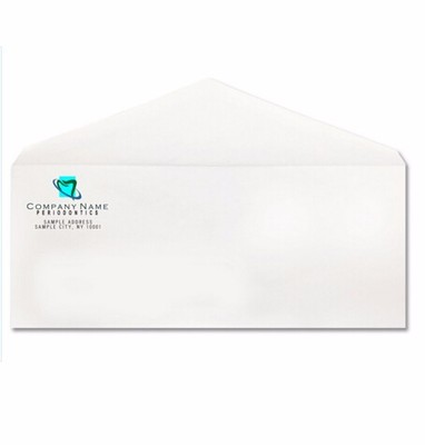 #10 双胶纸 印刷 西式口胶封 信封工厂 White wove Printed Lick Seal Envelope Factory