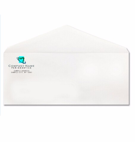 #10 双胶纸 印刷 西式口胶封 信封工厂 White wove Printed Lick Seal Envelope Factory