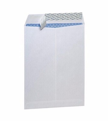 9"x12" 西式离型封 单色保密纹 信封工厂 Pull & Seal 1c Security Envelope Factory
